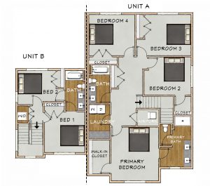 Lot 3 SFH Upper Floorplan