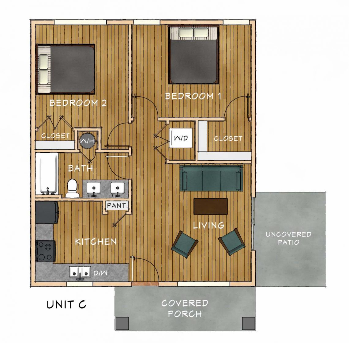 Lot 7 DADU floorplan